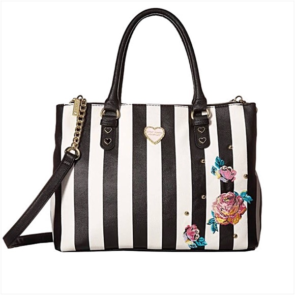 Betsey Johnson Large Crossbody Satchel Bag NWT - Picture 2 of 7